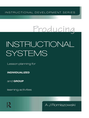 cover image of Producing Instructional Systems